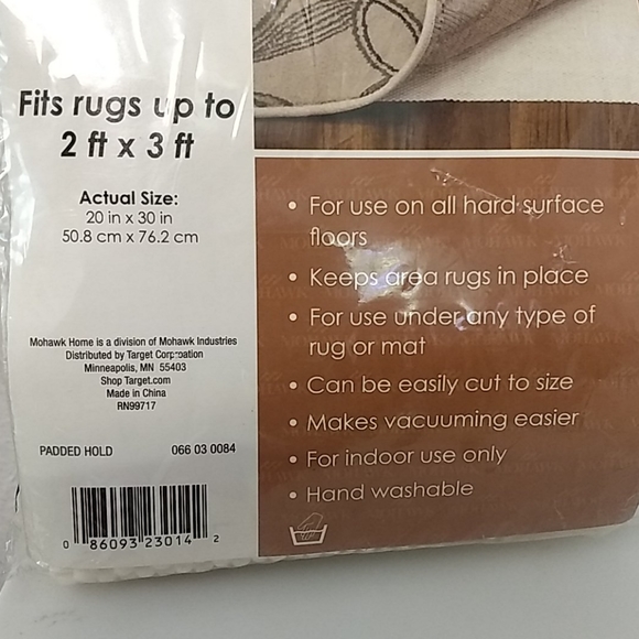 Mohawk Home Non-Slip Rug Pad Fit Rug Up To 2' x 3' - Picture 6 of 6